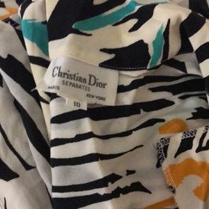 Vintage Christian Dior blouse!